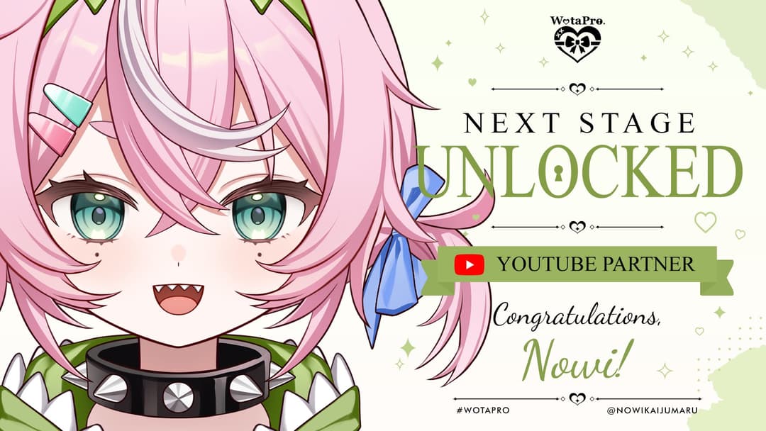 Nowi Kaijumaru Becomes an Official YouTube Partner cover