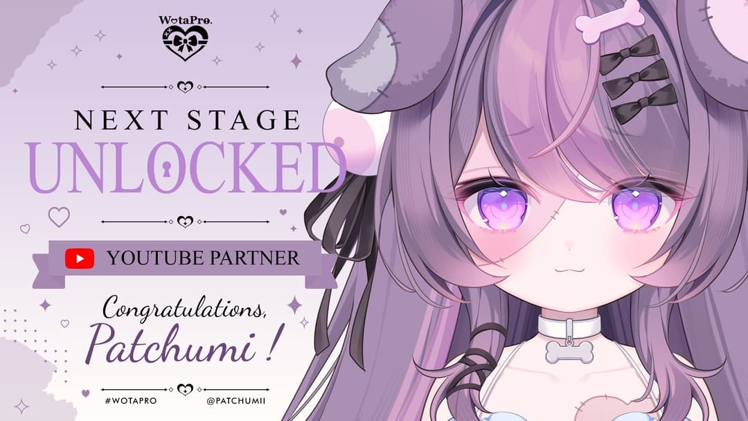 Patchumi Becomes an Official YouTube Partner cover